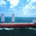 Pioneering wind-powered cargo ship sets sail