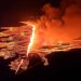 Iceland volcano erupts again, spewing fountains of lava