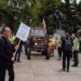 Tractors Gather at Parliament in Farmer Go-Slow Protest