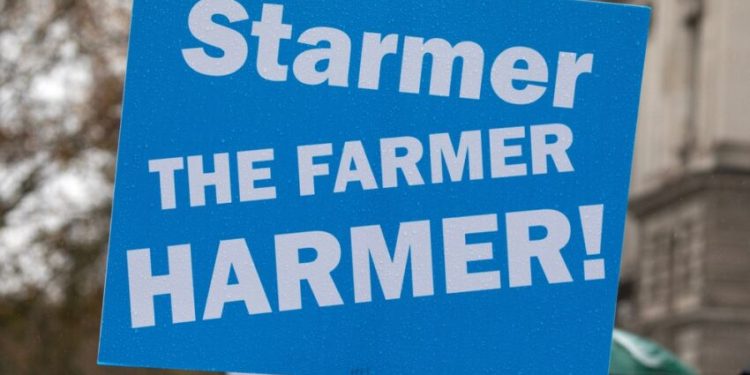Farmers descend on Westminster amid inheritance tax row as Starmer faces MPs’ questions