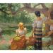 Shining a light on the colors of an Amorsolo painting
