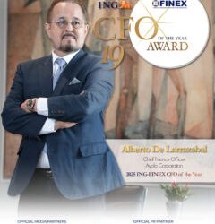 Ayala’s Albert De Larrazabal named 2025 ING-FINEX CFO of the Year