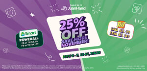 Saya All November: Get 25% off on Smart Prepaid Load via JuanHand