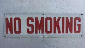 What Are the Benefits of Clear No Smoking Signs?