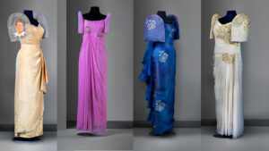 The woman and her dresses